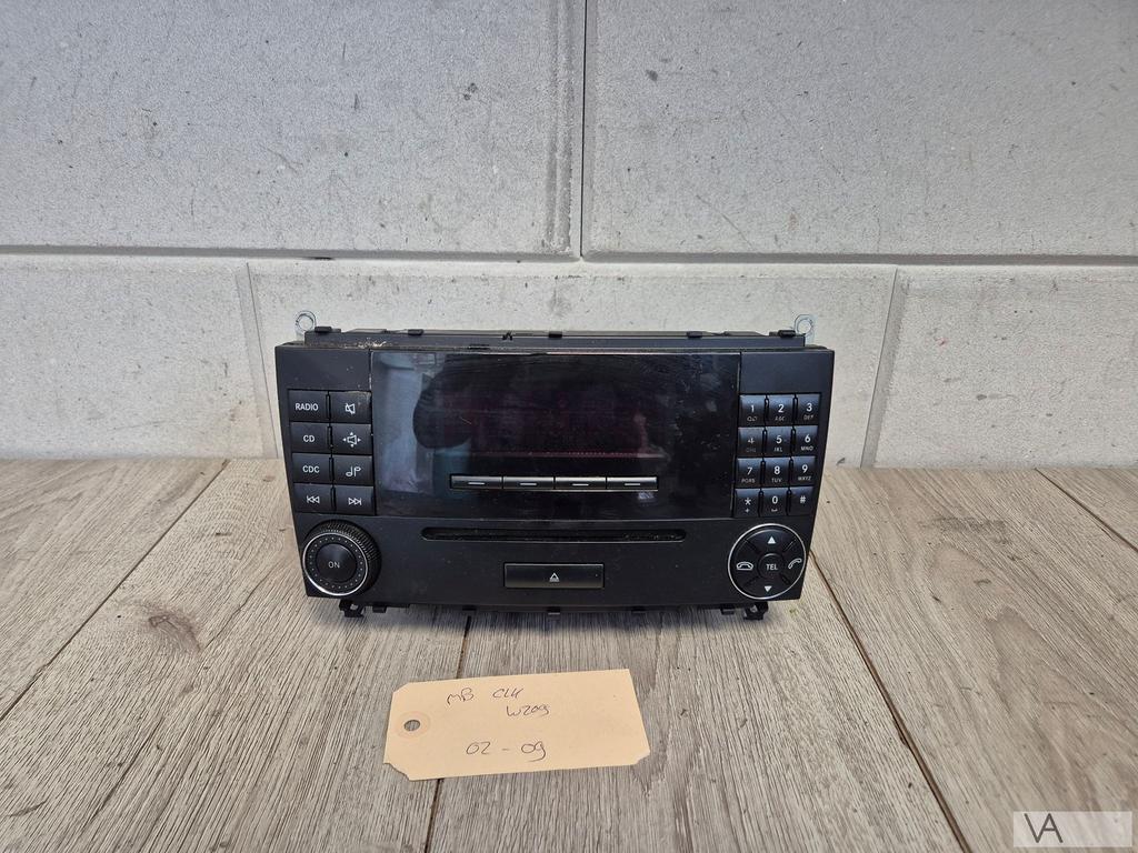 Radio cd speler Mercedes CLK W209 2005 - 2009 a2098206589, Ophalen of Verzenden, -, -, -