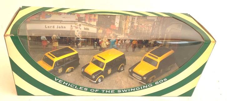 Mini van set ‘Ringtons Tea Vans’ Lledo Vanguards., Hobby en Vrije tijd, Modelauto's | 1:43, Zo goed als nieuw, Auto, Vanguards