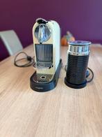 Nespresso Magimix M190 Citiz + Melkopschuimer, Ophalen, Gebruikt, Espresso apparaat, 2 tot 4 kopjes