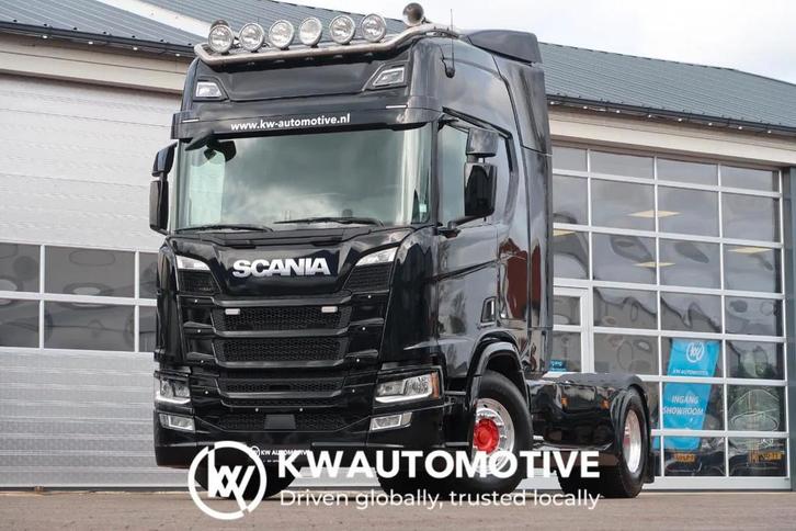 Scania R520 V8 NGS V8/ FULL AIR/ PTO voorb/ RETARDER/ ALCOA/, Auto's, Vrachtwagens, Bedrijf, Te koop, ABS, Adaptive Cruise Control
