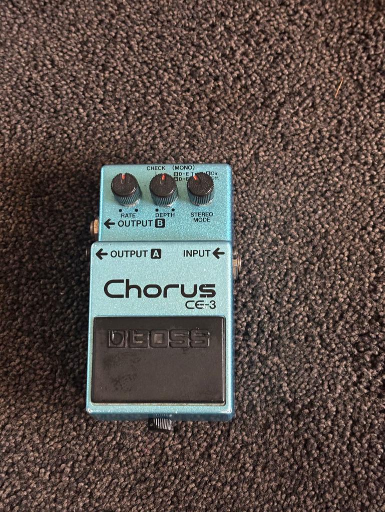 Groen label Boss CE-3 Chorus, Muziek en Instrumenten, Effecten, Zo goed als nieuw, Chorus, Ophalen of Verzenden
