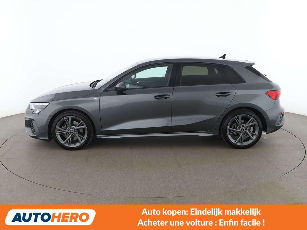 Audi A3 40 TFSI quattro S line (bj 2022, automaat), Auto's, Audi, Automaat, Gebruikt, Lichtsensor, 140 kW