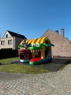 Krokodil/piratenboot springkasteel te koop, Hobby en Vrije tijd, Ophalen of Verzenden, Zo goed als nieuw