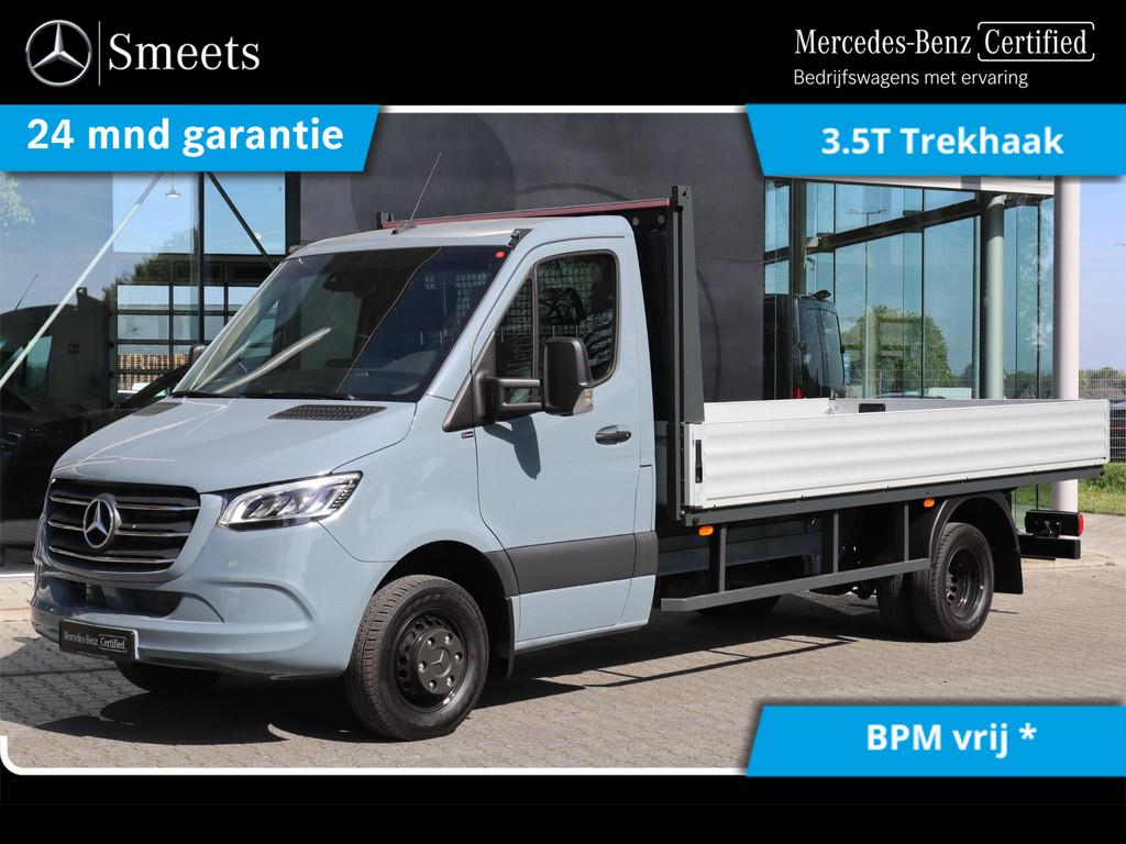 Mercedes-Benz Sprinter 519 CDI L3 OPEN LAABAK LED, Autos, Camionnettes & Utilitaires, Argent ou Gris, Achat, Euro 6, Entreprise