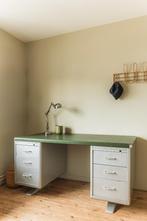 Bureau industriel Mauser Werke acier, Allemagne, 1950-1960, Maison & Meubles, Autres marques, Métal, Enlèvement, Utilisé