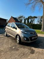 Kia Picanto 1.0 benzine – 47.000 km – 1e eigenaar, Auto's, Voorwielaandrijving, Euro 5, Stof, Zwart