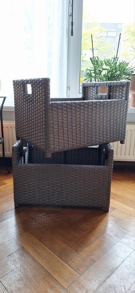 Stevige rieten manden weersbestendig, Enlèvement