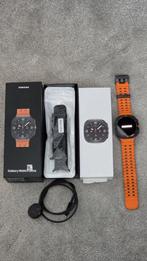 Samsung Watch Ultra smartwatch 47 mm titaniumgrijs, Handtassen en Accessoires, Smartwatches, Ophalen of Verzenden, Zo goed als nieuw