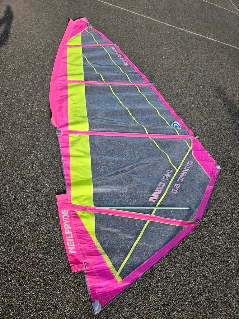 Voile Neil Pride 6m² Raf cam dynamic, Watersport en Boten, Ophalen, Zeil