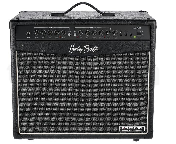 Harley Benton HB-80R Celestion, Muziek en Instrumenten, Versterkers | Bas en Gitaar, Zo goed als nieuw, Gitaar, 50 tot 100 watt