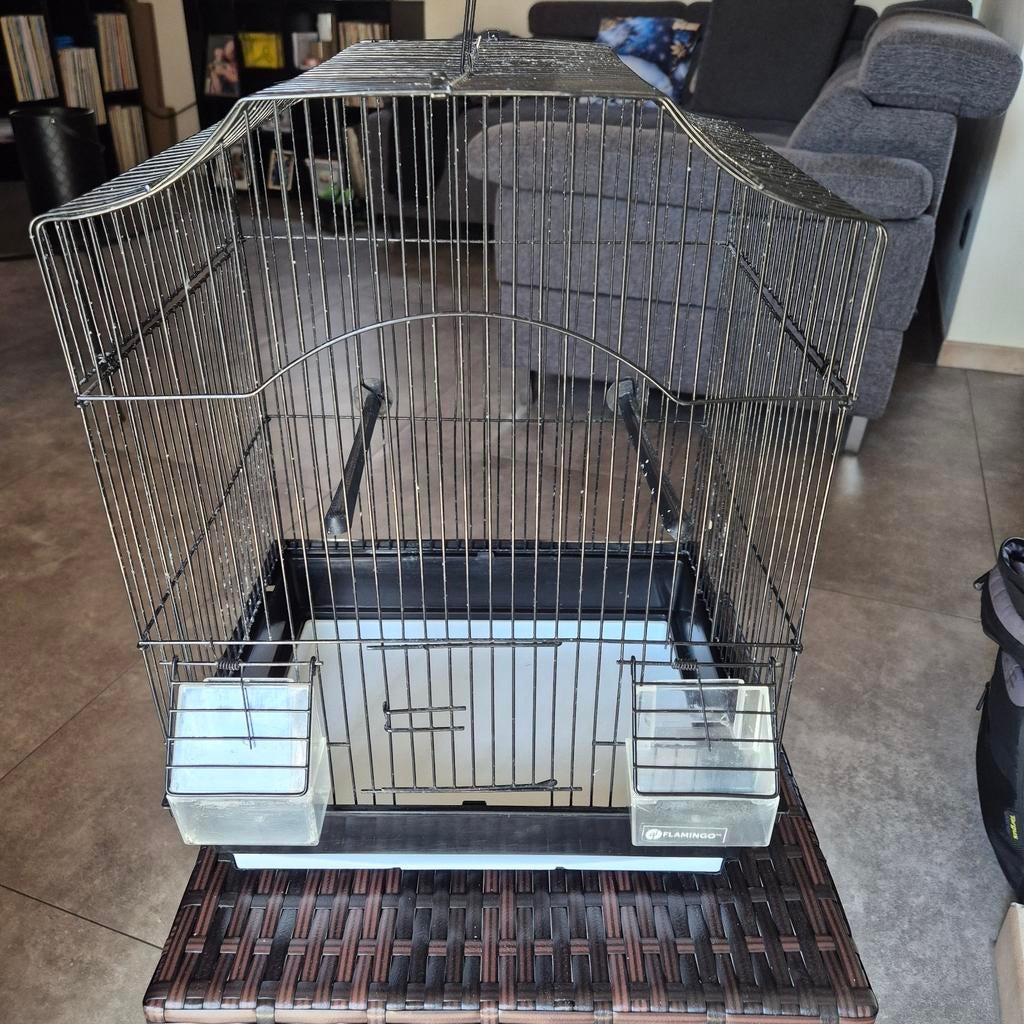 Vogelkooi, Animaux & Accessoires, Oiseaux | Cages & Volières, Enlèvement, Comme neuf, Synthétique, Cage à oiseaux