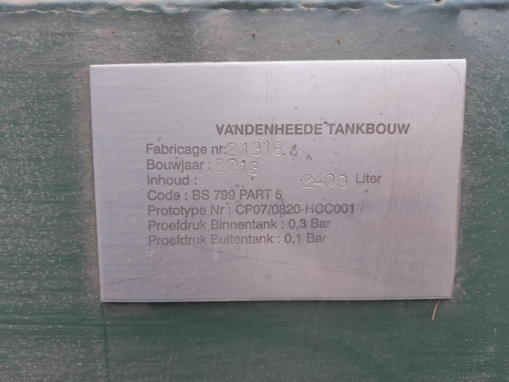 Mazouttank te koop, Ophalen, Gebruikt