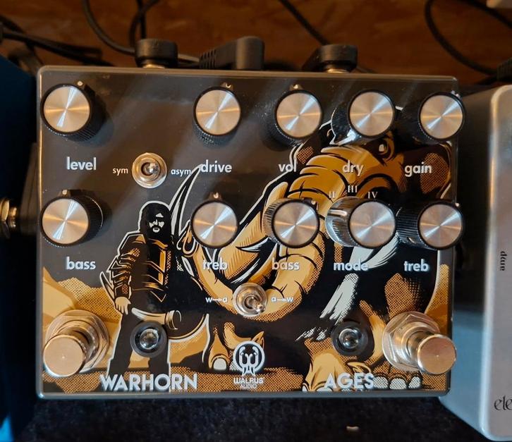 Walrus Audio Warhorn / Ages, Muziek en Instrumenten, Effecten, Zo goed als nieuw, Distortion, Overdrive of Fuzz, Ophalen of Verzenden