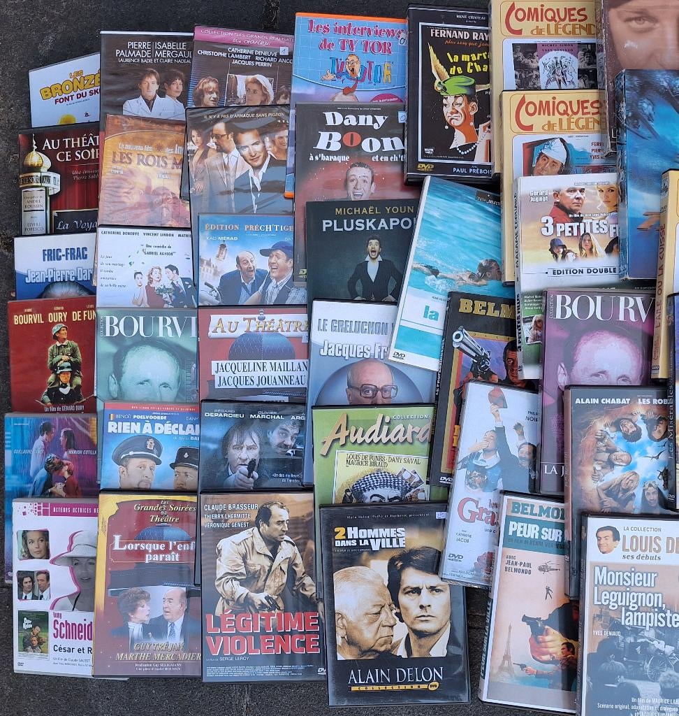 55 films français dvd originaux, Cd's en Dvd's, Dvd's | Overige Dvd's, Ophalen, Zo goed als nieuw