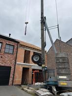 Bouwkraan Vicario, Enlèvement