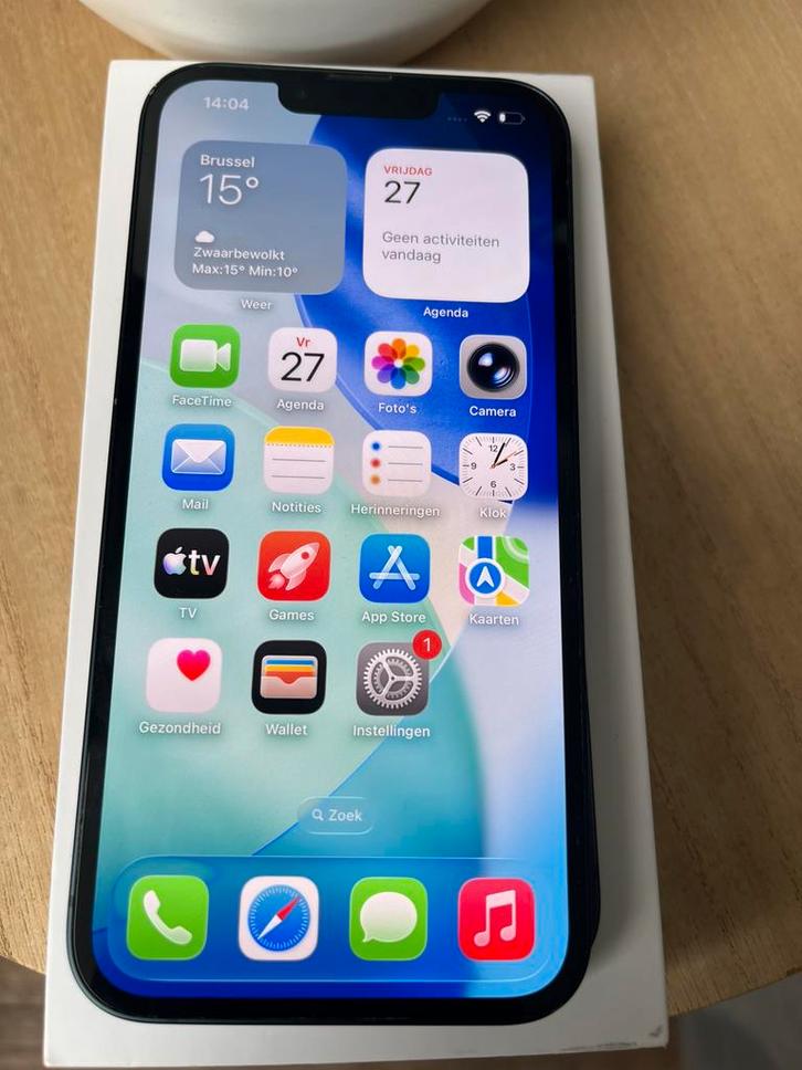 Iphone 13 128 Go 88 %, Télécoms, Téléphonie mobile | Apple iPhone, Comme neuf, 128 GB, Sans abonnement, Sans simlock, iPhone 13