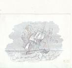 porseleinkaart LEFEVRE schip booot bateau ship, Verzamelen, Geboortekaartjes en Visitekaartjes, Verzenden, Voor 1970, Visitekaartje