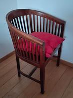 Indonesische stoel, Ophalen, Gebruikt, Bruin, Koloniaal