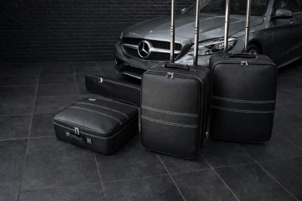 Roadsterbag kofferset/koffer Mercedes SLC, Auto diversen, Auto-accessoires, Verzenden, Nieuw