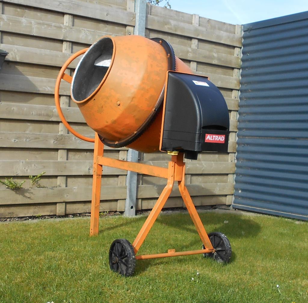 Bétonnière 140 litres, Enlèvement