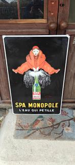 Plaque émaillée spa monopole 1m x 65 cm, Enlèvement ou Envoi