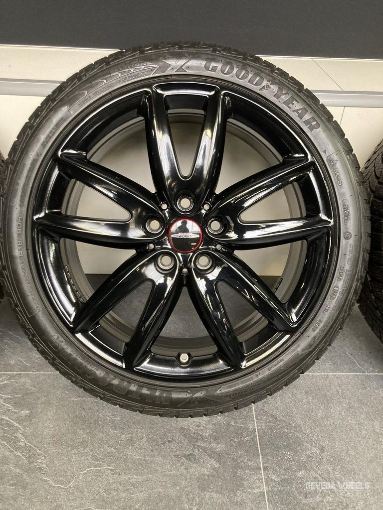 18” originele Mini Clubman F54 JCW velgen + winterbanden, 18 inch, Gebruikt, -, -