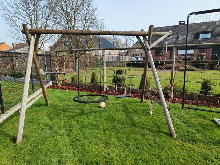 Schommel ,klimrek, trapeze., Kinderen en Baby's, Speelgoed | Buiten | Speeltoestellen, Schommel, Ophalen