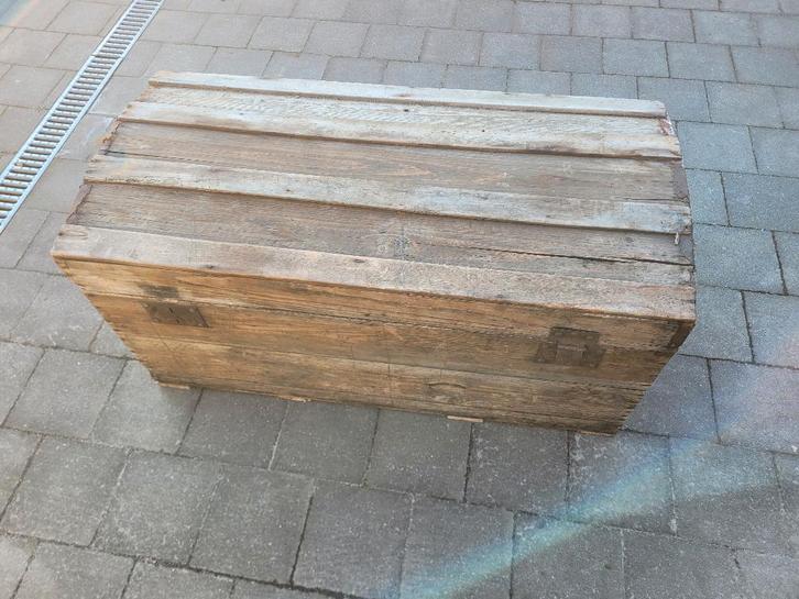 Oude koffer / kist, Huis en Inrichting, Woonaccessoires | Kisten, Gebruikt, Ophalen