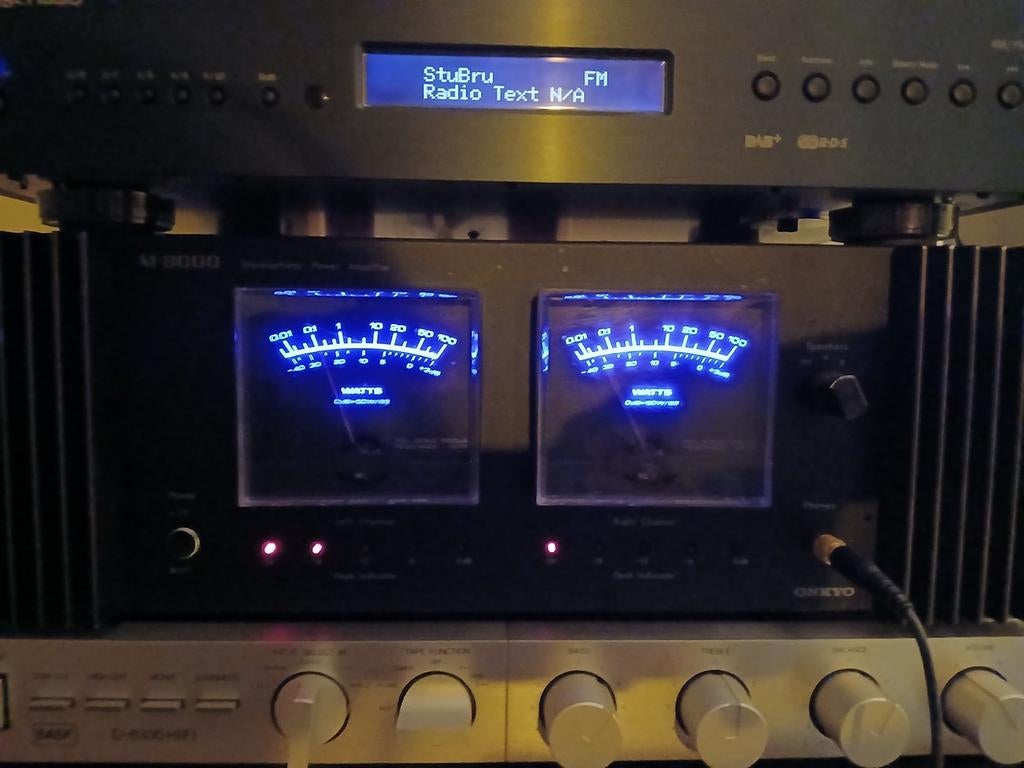 Onkyo M-8000, TV, Hi-fi & Vidéo, Amplificateurs & Ampli-syntoniseurs, Onkyo, Enlèvement