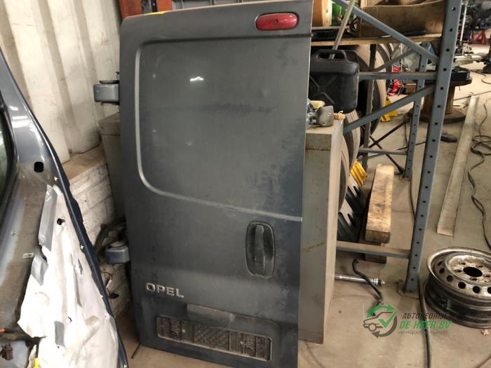 Achterdeur Bus-Bestelauto van een Opel Vivaro (U3L), Gebruikt, -, Deur, -