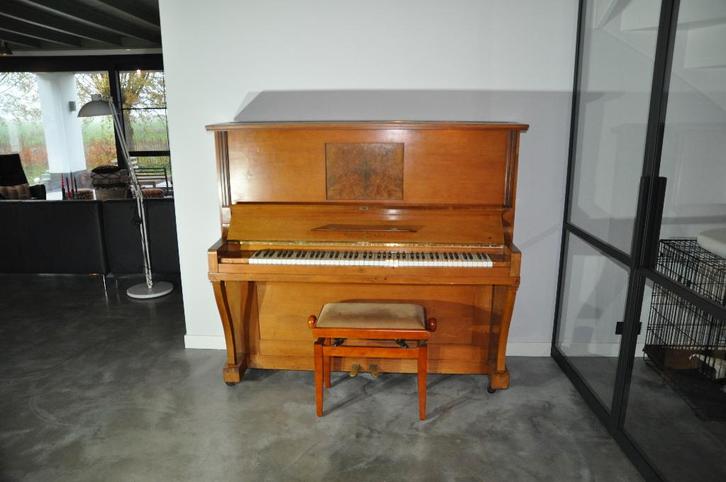 Piano Paul Lösche, Muziek en Instrumenten, Piano's, Gebruikt, Piano, Bruin, Ophalen