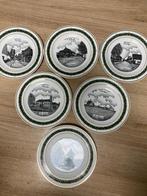 Porseleinen borden Kuringen, Ophalen