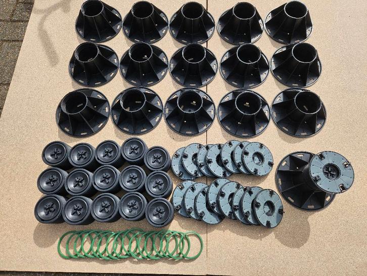 Tegeldragers Profilpas PP level Duo, Tuin en Terras, Terrasdelen en Vlonders, Nieuw, Kunststof, Ophalen