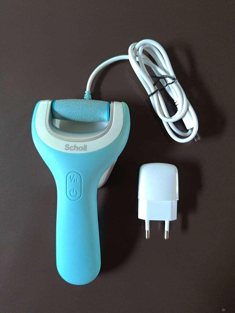 Râpe Scholl Velvet Smooth Pro, Enlèvement ou Envoi, Utilisé, Soin des mains et des pieds