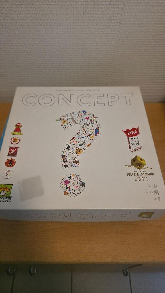 Jeu de société Concept, Cinq joueurs ou plus, Enlèvement, Neuf, ASMODEE