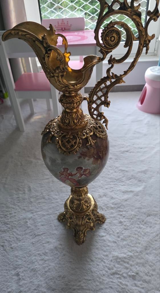 Antieke vaas, Antiek en Kunst, Antiek | Kandelaars, Ophalen of Verzenden