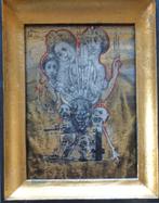 ROGER VAN BELLEGHEM / FIGUREN / OLIEVERF / 27x21cm / KADER, Enlèvement ou Envoi