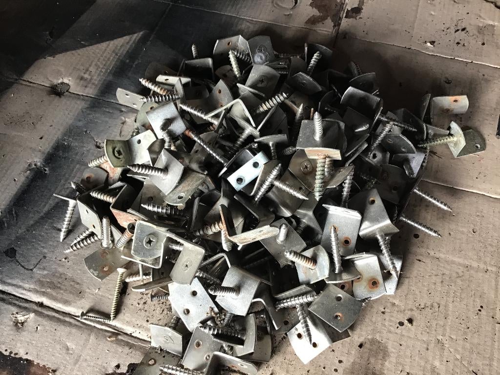 Haken voor houten schutsels, Ophalen, Zo goed als nieuw, IJzer