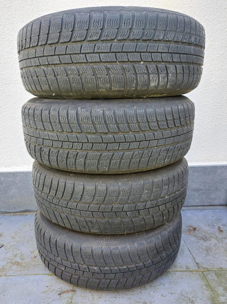 Winterbanden op velg tekoop, Auto-onderdelen, Banden en Velgen, Ophalen, Gebruikt, 16 inch, Banden en Velgen