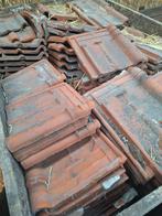 ongeveer 500 oude rode kruisdakpannen GRATIS, Pierre ou Argile, Enlèvement, Utilisé, Rouge