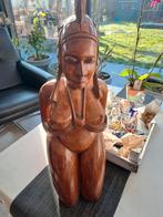 Afrikaans houten beeld, Ophalen