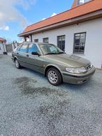 Saab 93 2L benzine 1999 slechts 123000 km !!!, Auto's, Zwart, 4 cilinders, Leder, 5 deurs