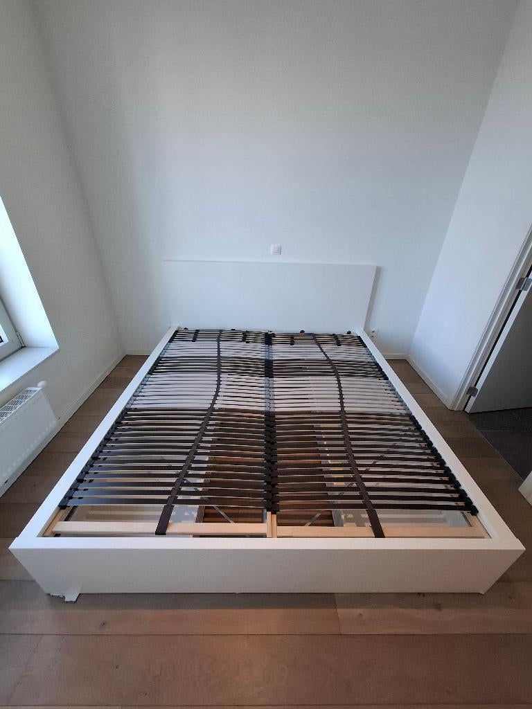 Stijlvolle beddenbodem met opbergschuiven, Maison & Meubles, Chambre à coucher | Lits, Stijlvol, strak, Enlèvement, Utilisé, 180 cm