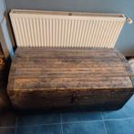 Ancien coffre en bois, Maison & Meubles, Enlèvement, Utilisé