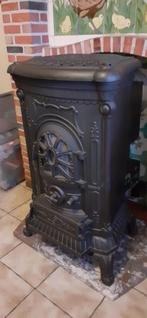 Rustieke gietijzeren gaskachel nog goed werkend, Ophalen, Gaskachel