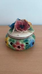 vintage Capodimonte porseleinen sieradendoosje, Ophalen