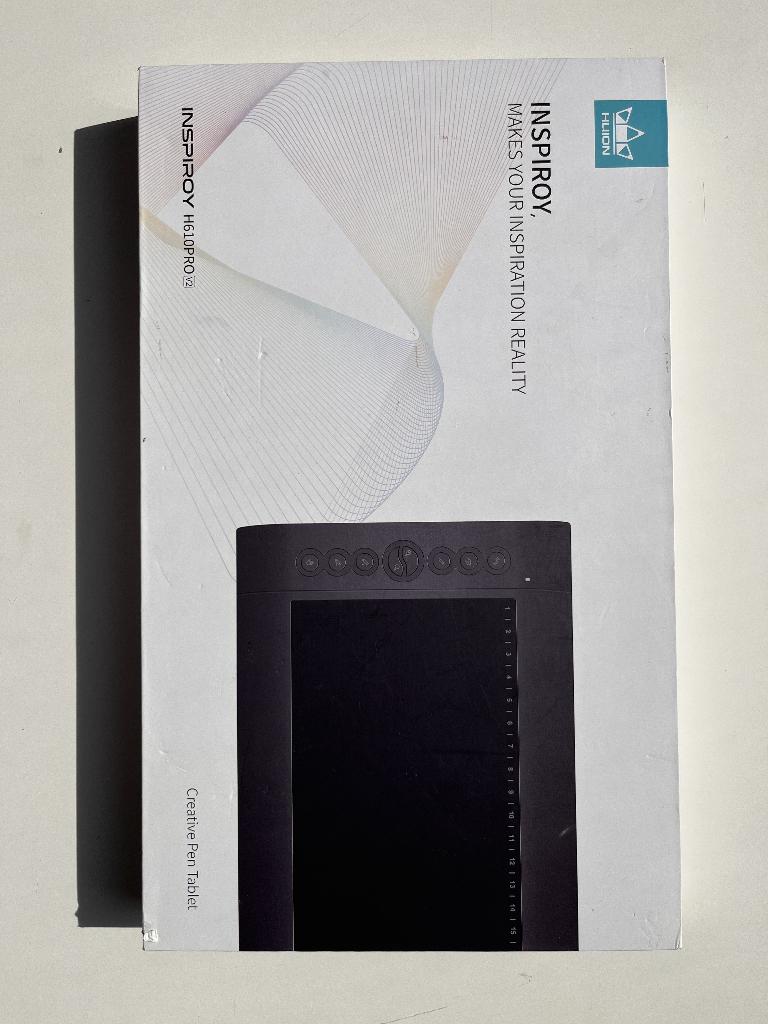 Tablette graphique Huion Inspiroy H610PRO v2, Computers en Software, Tekentablets, Gebruikt, Bedraad, Ophalen of Verzenden