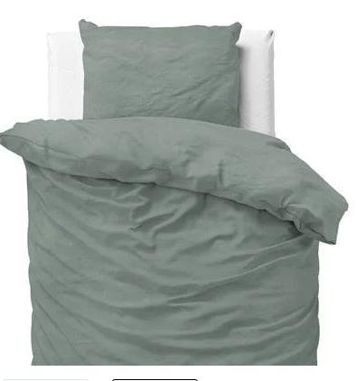 Dreamhouse Stone washed dekbedovertrek - NIEUW, Huis en Inrichting, Slaapkamer | Beddengoed, Eenpersoons, Dekbedovertrek, Nieuw