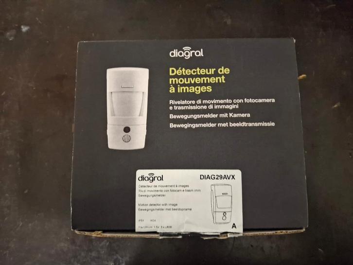 DIAGRAL détecteur de mouvement à prise d'image, Bricolage & Construction, Systèmes d'alarme, Neuf, Détecteur, Capteur ou Alarme