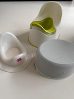 Babypotje-wc verkleiner en opstapje, Kinderen en Baby's, Badjes en Verzorging, Ophalen, Zo goed als nieuw